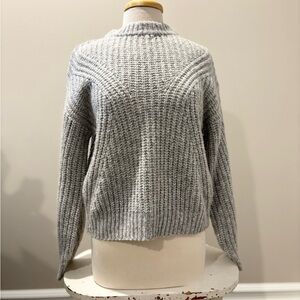 a new day Light Gray Women's Turtleneck Sweater